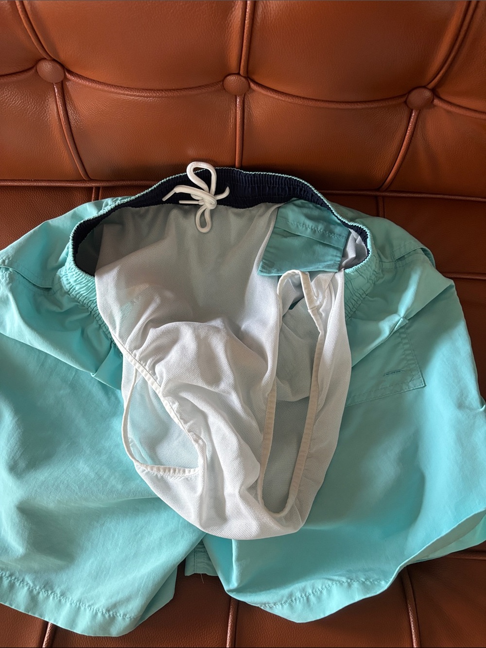 Polo by Ralph Lauren Aqua Men's Swim Trunks, Like New, Medium - Picture 5 of 7